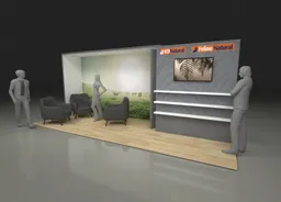 10x20 Inline booth design by Condit Exhibits